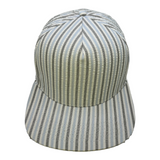 BLUE GREY SEERSUCKER SNAPBACK