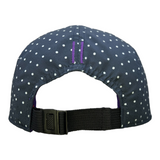 NAVY DOT CAMPER CAP