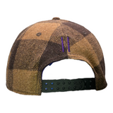 BROWN FLANNEL SNAPBACK
