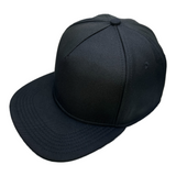 BLACK HEAVY NYLON CAP