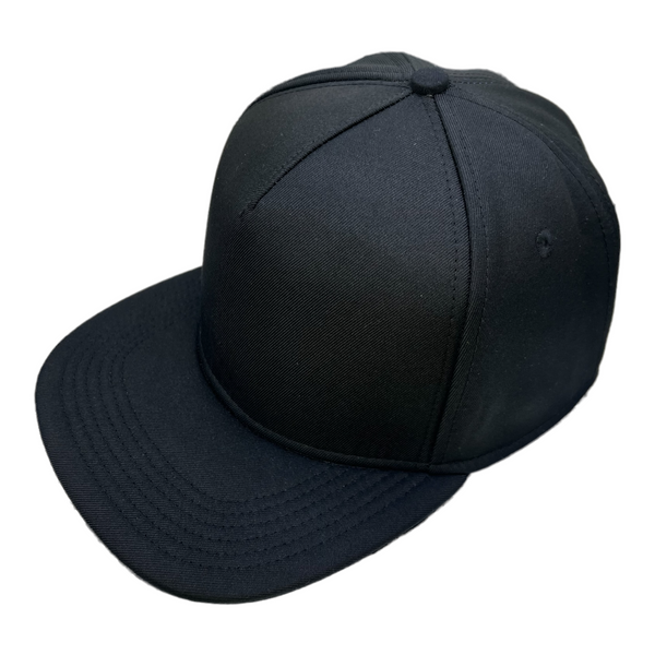 BLACK HEAVY NYLON CAP