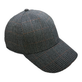 GREY TWEED CAP