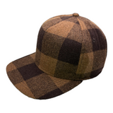 BROWN FLANNEL SNAPBACK
