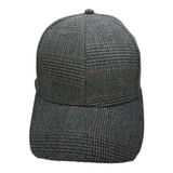 GREY TWEED CAP