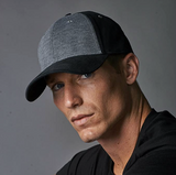 GREY JERSEY FLAX DIRECTORS CAP